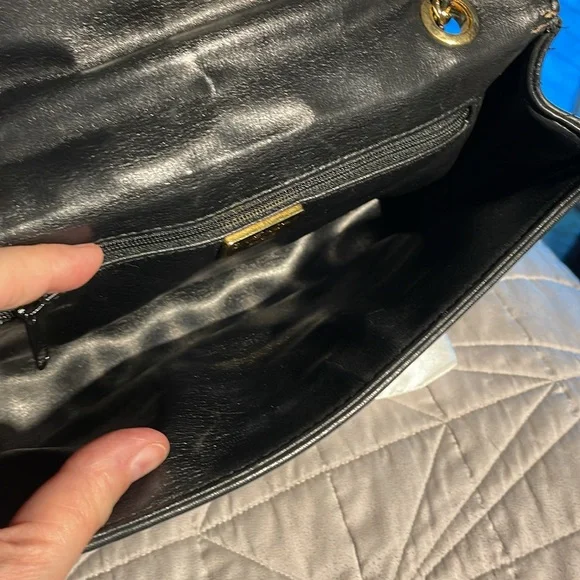 Vintage Givenchy Paris Quilted Lambskin Shoulder and Crossbody Bag - Picture 16 of 17